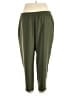 Lou & Grey 100% Polyester Solid Green Active Pants Size XL - photo 2