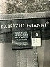 Fabrizio Gianni Solid Gray Dress Pants Size 10 - photo 7