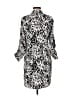 The Limited 100% Polyester Animal Print Silver Casual Dress Size M - photo 2