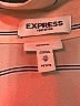 Express Stripes Pink Long Sleeve Blouse Size XS - photo 7