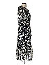 Moon River 100% Polyester Floral Blue Cocktail Dress Size S - photo 4