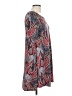 SJS Paisley Burgundy Casual Dress Size L - photo 4