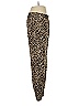 WAYF Animal Print Black Gold Casual Pants Size M - photo 4