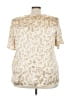 Norton McNaughton 100% Polyester Ivory Short Sleeve Blouse Size 22 - photo 2
