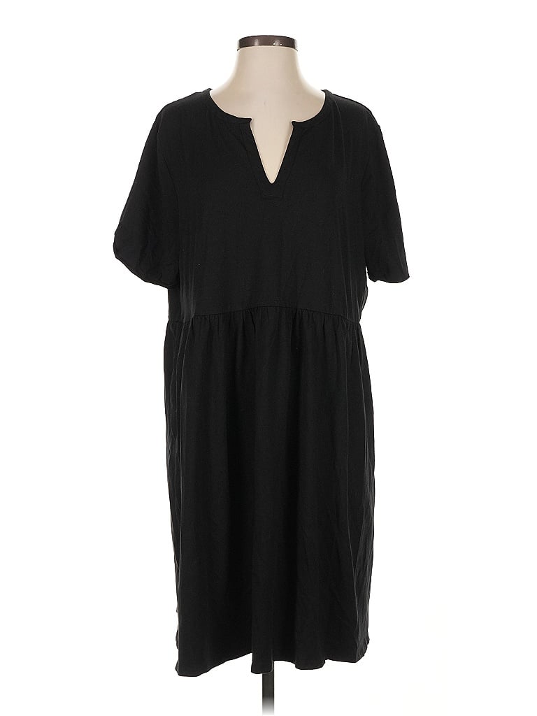 Pre-owned Able Casual Dress In Black
