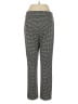 Chico's Stripes Gray Casual Pants Size Med (1) - photo 2