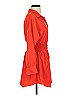 Unbranded 100% Polyester Orange Casual Dress Size S - photo 4