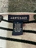 Artisan Stripes Silver Pullover Sweater Size S - photo 7