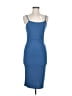 Assorted Brands Solid Blue Casual Dress Size M - photo 1
