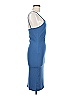 Assorted Brands Solid Blue Casual Dress Size M - photo 4