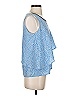 Juicy Couture Blue Sleeveless Top Size S - photo 4