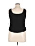 J.R. Nites by Caliendo 100% Polyester Black Sleeveless Top Size 14 - photo 2