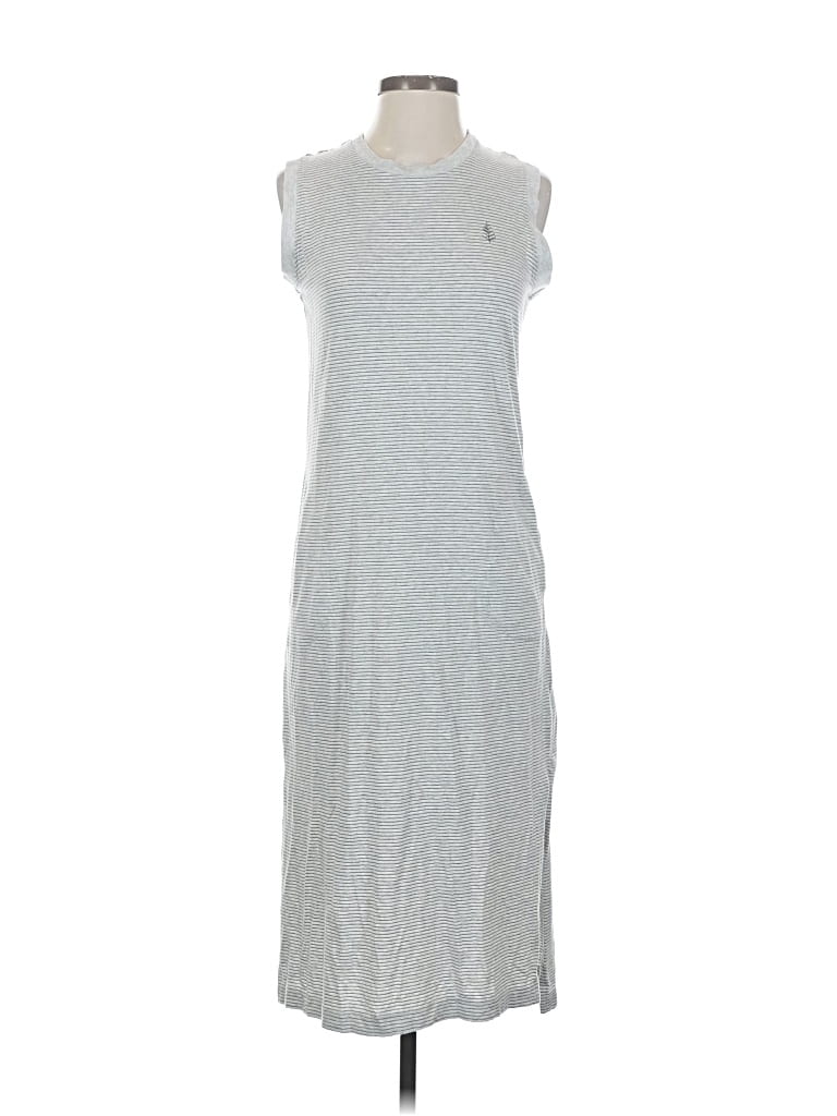 Pre-owned Tasc Casual Dress In Gray