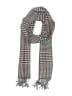 Unbranded Houndstooth Burgundy Black Scarf One size - photo 1