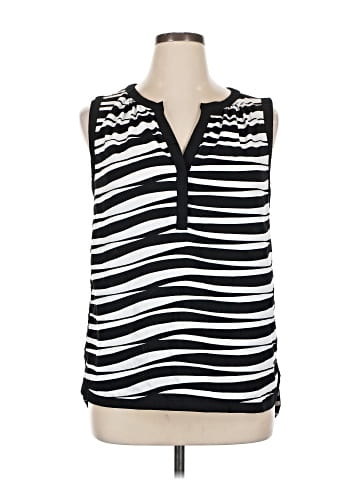 Attention Sleeveless Blouse (view 1)