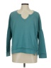 Pink Lily Teal Pullover Sweater Size M - photo 1
