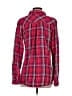 Michael Farrell 100% Cotton Plaid Red Long Sleeve Button-Down Shirt Size S - photo 2