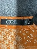 Cure 100% Polyester Orange 3/4 Sleeve Blouse Size 3X - photo 7