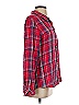 Michael Farrell 100% Cotton Plaid Red Long Sleeve Button-Down Shirt Size S - photo 4