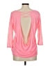 Zella Pink 3/4 Sleeve T-Shirt Size M - photo 2