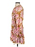Likely 100% Polyester Paisley Pink Casual Dress Size 0 - photo 5