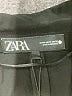 Zara Black Trenchcoat Size M - photo 6