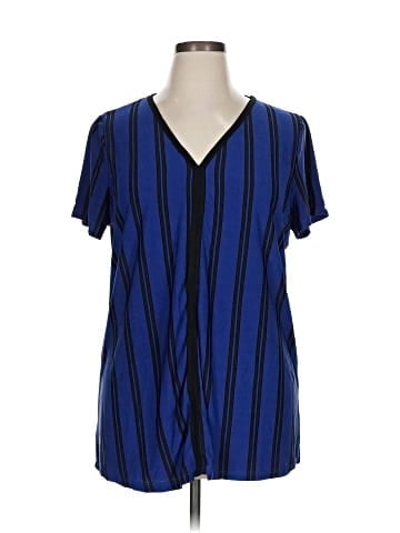 Diana Belle Short Sleeve Blouse (view 1)