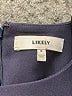 Likely Solid Blue Cocktail Dress Size 8 - photo 3