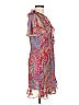 W by Worth 100% Polyester Paisley Blue Casual Dress Size 6 - photo 4