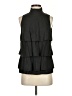 Etcetera 100% Viscose Black Sleeveless Blouse Size 2 - photo 1
