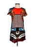 Express 100% Rayon Print Orange Casual Dress Size XS - photo 1