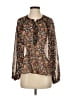 Zara Black Long Sleeve Blouse Size XS - photo 1