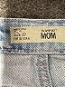 Topshop 100% Cotton Camo Blue Denim Shorts Size 10 - photo 3