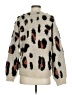 Storia Animal Print Ivory Pullover Sweater Size S - photo 2