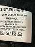 Sister Jane Metallic Silver Athletic Shorts Size M - photo 4