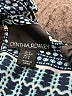 Cynthia Rowley TJX 100% Polyester Blue Sleeveless Blouse Size S - photo 3
