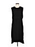 Helmut Lang Solid Black Casual Dress Size 8 - photo 1