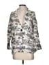 Volcom 100% Viscose Print Silver Blazer Size S - photo 1