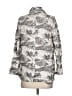Volcom 100% Viscose Print Silver Blazer Size S - photo 2
