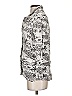 Volcom 100% Viscose Print Silver Blazer Size S - photo 5