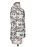 Volcom 100% Viscose Print Silver Blazer Size S - photo 4