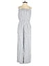 Splendid 100% Viscose Stripes Silver Jumpsuit Size XS - photo 1