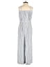 Splendid 100% Viscose Stripes Silver Jumpsuit Size XS - photo 2