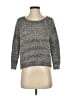 W by Worth Metallic Gray Pullover Sweater Size S - photo 1