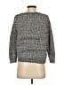 W by Worth Metallic Gray Pullover Sweater Size S - photo 2