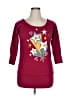 Self Esteem Stars Burgundy Pullover Sweater Size XL - photo 1