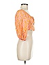 Billabong 100% Viscose Orange 3/4 Sleeve Blouse Size M - photo 4