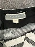 Pleione Chevron-herringbone Silver Long Sleeve Blouse Size XL - photo 7