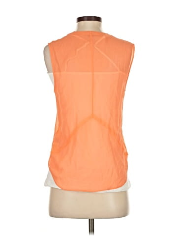 Helmut Lang Sleeveless Silk Top (view 2)