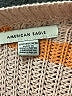 American Eagle Outfitters 100% Cotton Color Block Orange Pullover Sweater Size XS - photo 3